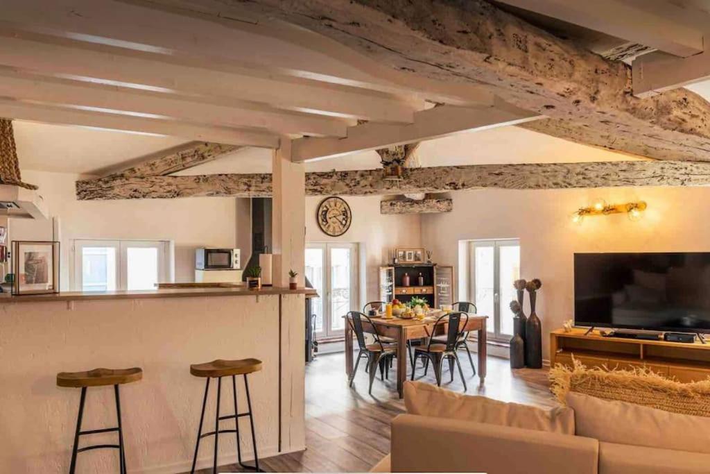 Appartement Cocooning, Climatise, Au Coeur D'Agen Exteriér fotografie