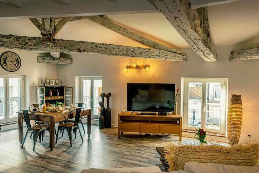 Appartement Cocooning, Climatise, Au Coeur D'Agen Exteriér fotografie
